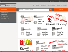 Tablet Screenshot of kilincs.hu
